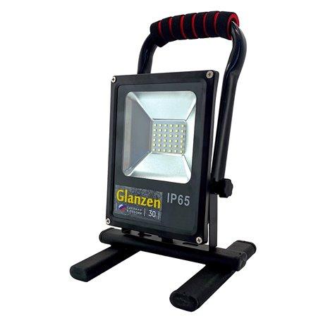 Светодиодный прожектор переносной GLANZEN FAD-0015-30