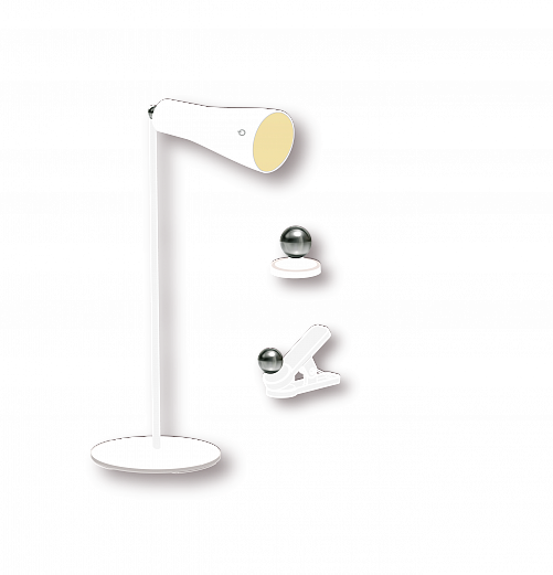 Светильник настольный светодиодный многофункциональный трансформер (спот, фонарь) с аккумулятором, 4 Вт белый